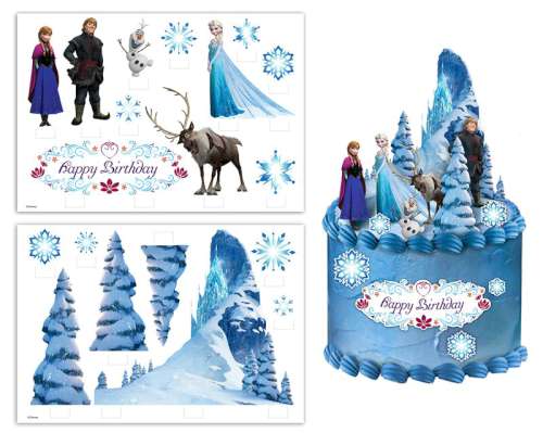 Frozen Edible Icing Image Scene Setter - Click Image to Close